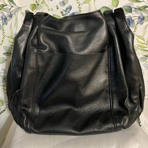 Vintage black SAS handbag